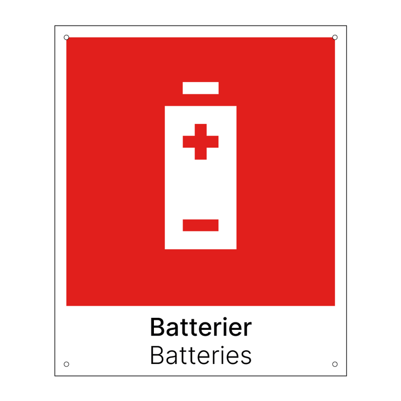 Batterier - Batteries & Batterier - Batteries & Batterier - Batteries & Batterier - Batteries