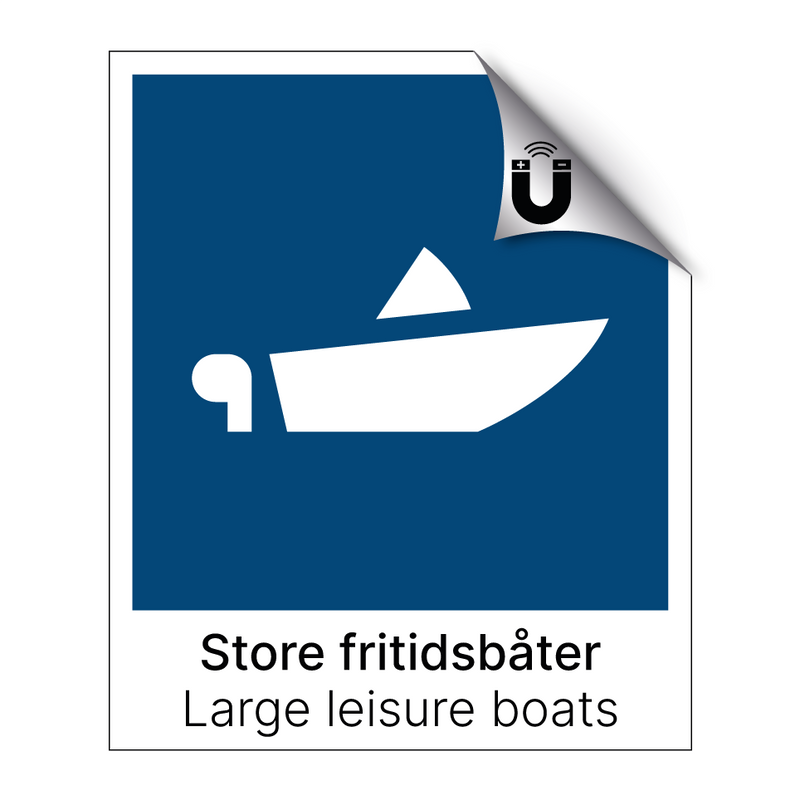Store fritidsbåter - Large leisure boats
