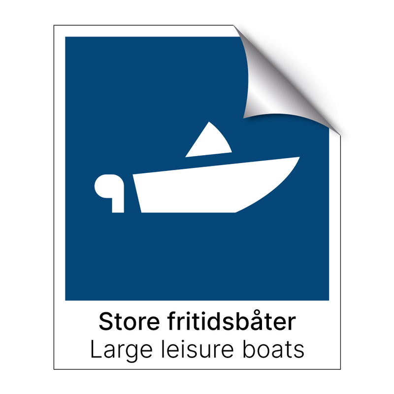 Store fritidsbåter - Large leisure boats & Store fritidsbåter - Large leisure boats
