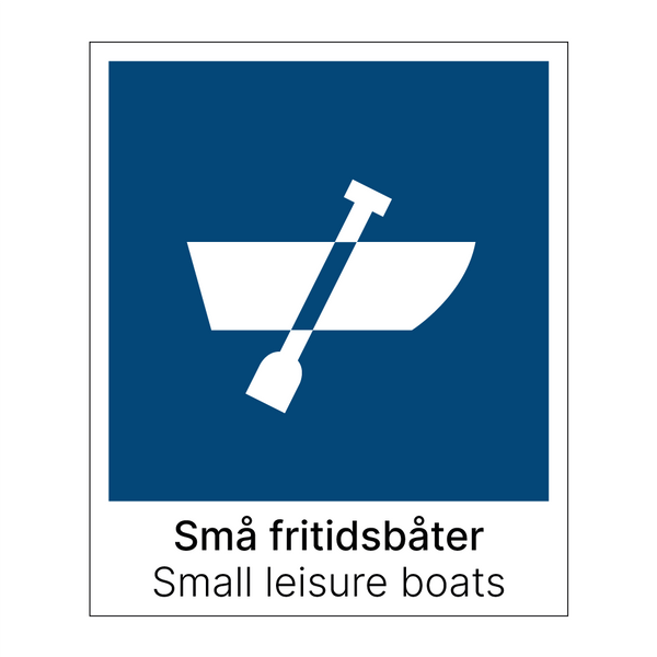 Små fritidsbåter - Small leisure boats & Små fritidsbåter - Small leisure boats