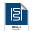 Isolasjon - Insulation