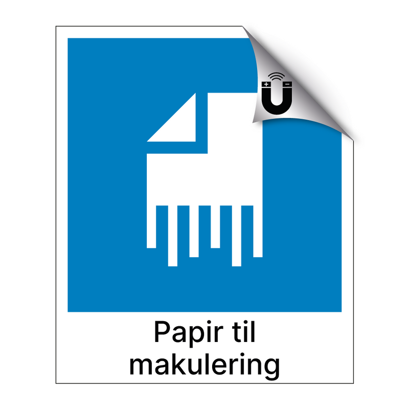 Papir til makulering & Papir til makulering & Papir til makulering & Papir til makulering