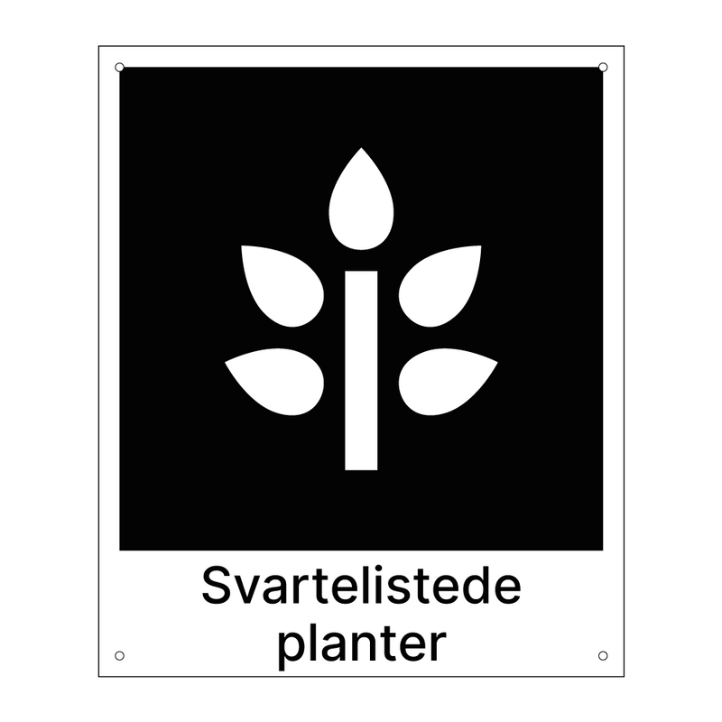 Svartelistede planter & Svartelistede planter & Svartelistede planter & Svartelistede planter