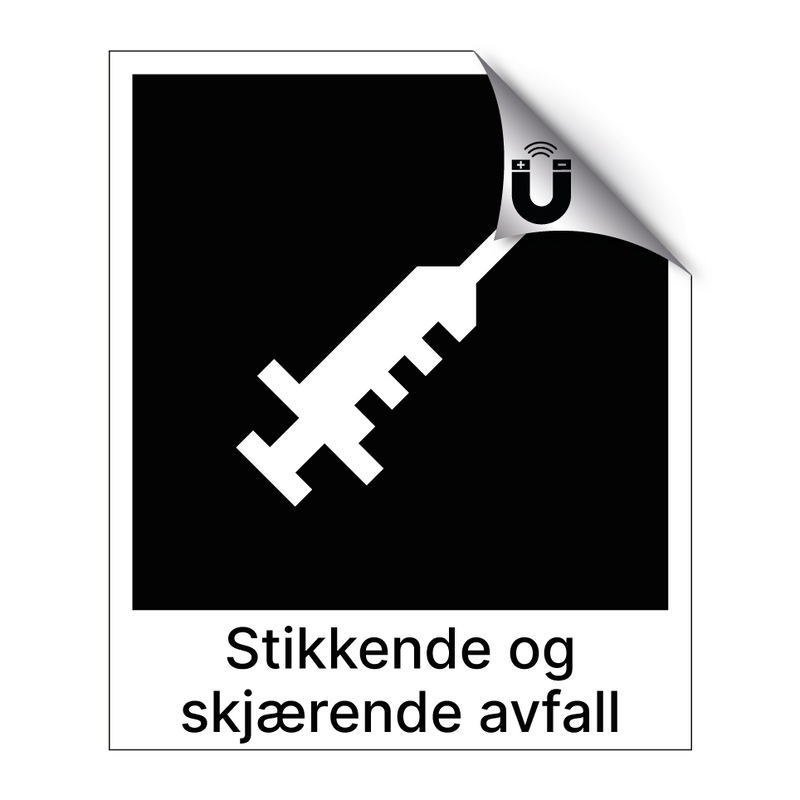 Stikkende og skjærende avfall & Stikkende og skjærende avfall & Stikkende og skjærende avfall