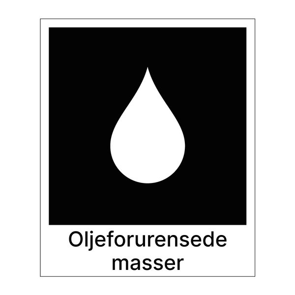 Oljeforurensede masser & Oljeforurensede masser & Oljeforurensede masser & Oljeforurensede masser