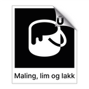 Maling lim og lakk