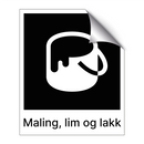 Maling lim og lakk