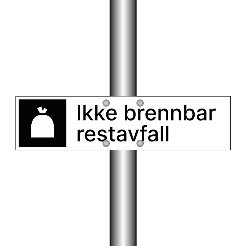 Ikke brennbar rest