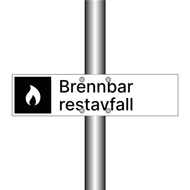 Brennbar restavfall