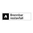 Brennbar restavfall