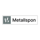 Metallspon