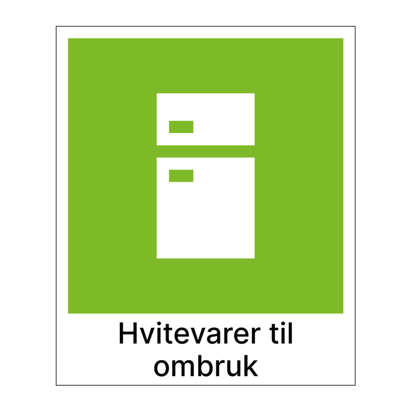 Hvitevarer til ombruk