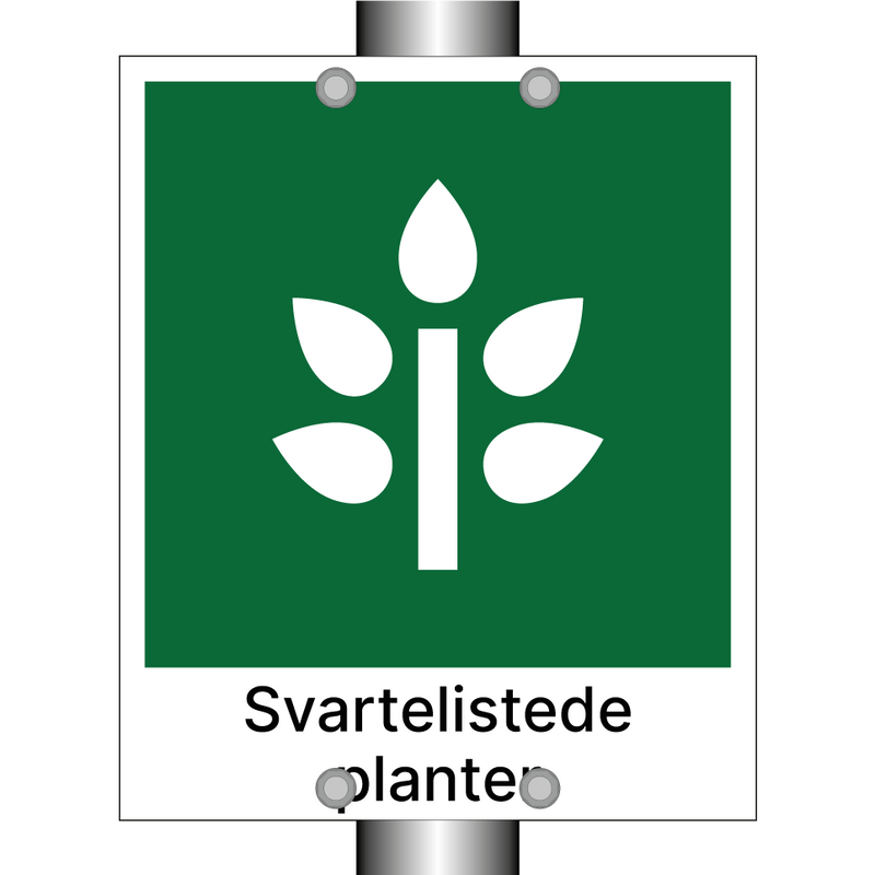 Svartelistede planter