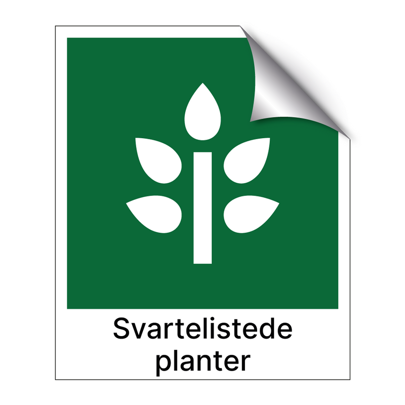 Svartelistede planter & Svartelistede planter & Svartelistede planter & Svartelistede planter