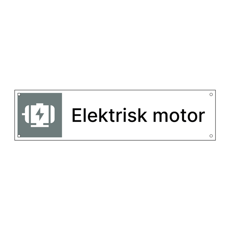 Elektrisk motor & Elektrisk motor & Elektrisk motor & Elektrisk motor