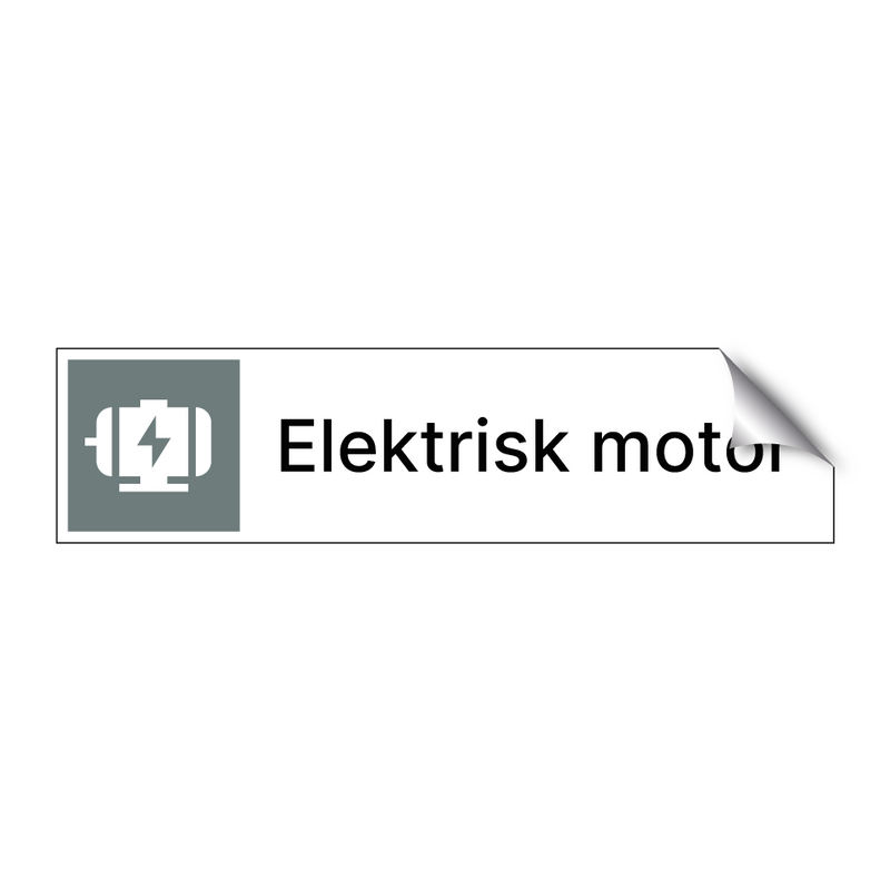 Elektrisk motor & Elektrisk motor