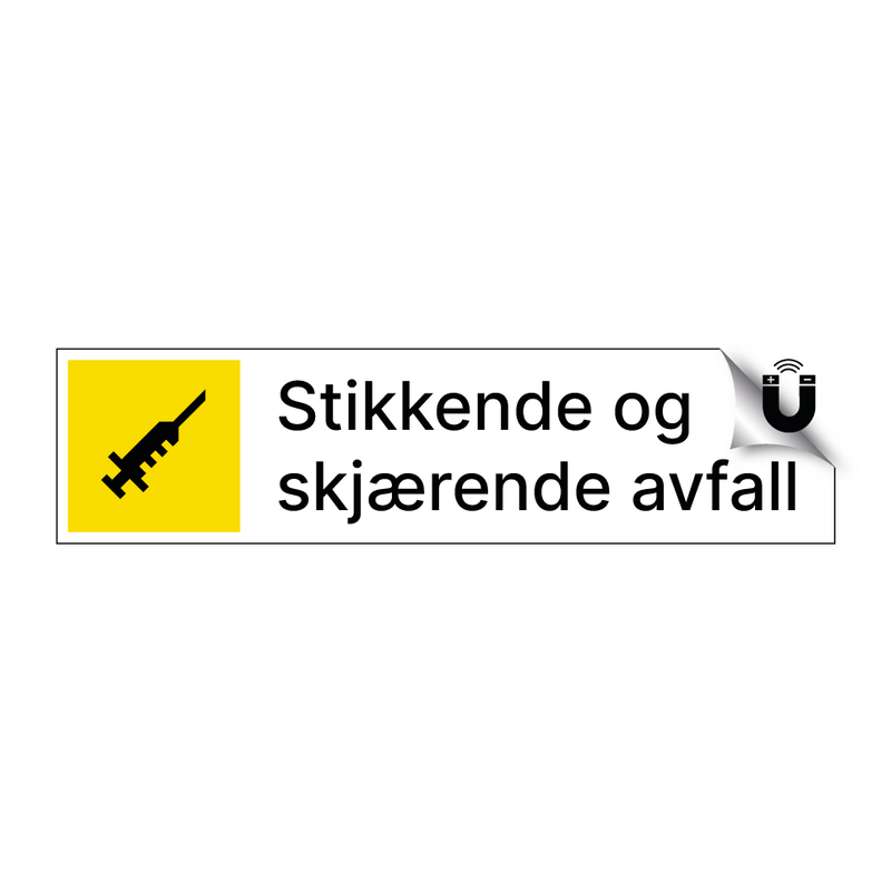 Stikkende og skjærende avfall