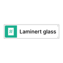 Laminert glass