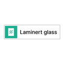 Laminert glass