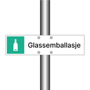 Glassemballasje