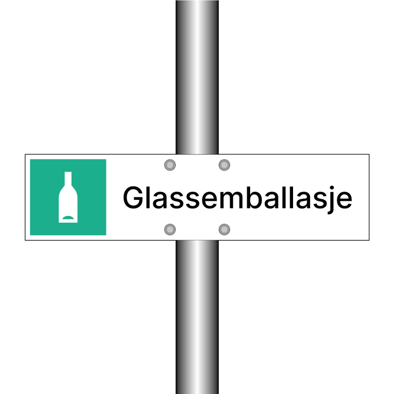 Glassemballasje