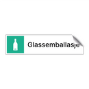 Glassemballasje