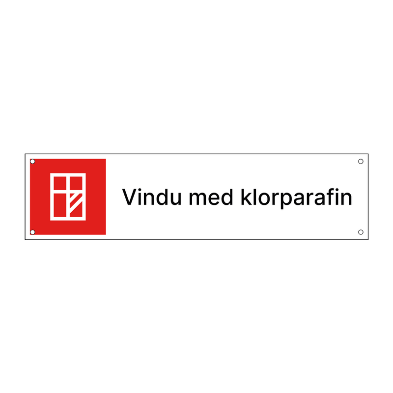 Vindu med klorparafin & Vindu med klorparafin & Vindu med klorparafin & Vindu med klorparafin