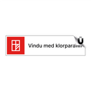Vindu med klorparafin