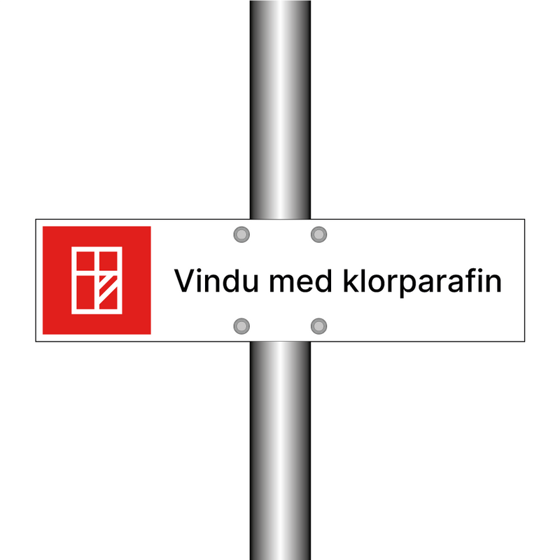 Vindu med klorparafin