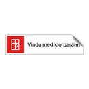 Vindu med klorparafin