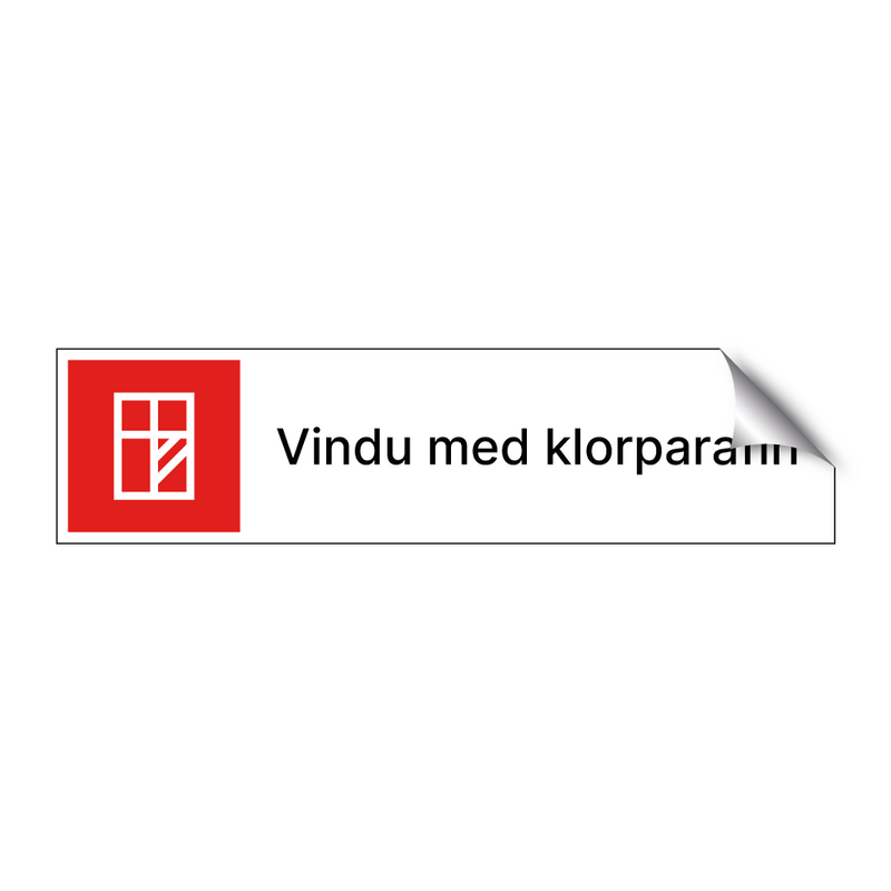 Vindu med klorparafin & Vindu med klorparafin