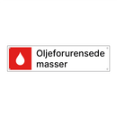 Oljeforurensede masser