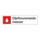 Oljeforurensede masser