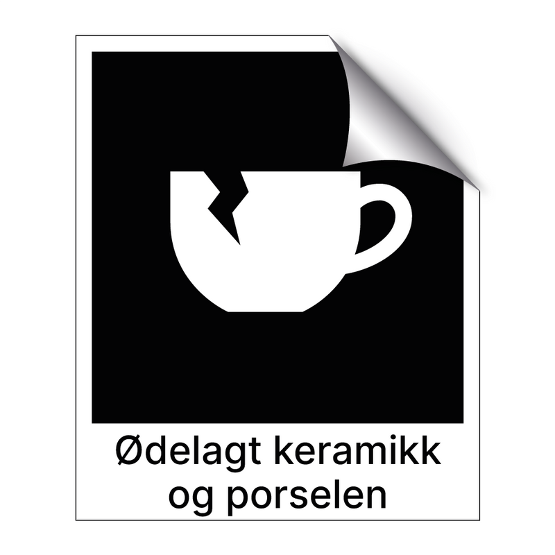 Ødelagt keramikk og porselen & Ødelagt keramikk og porselen & Ødelagt keramikk og porselen