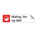 Maling lim og lakk