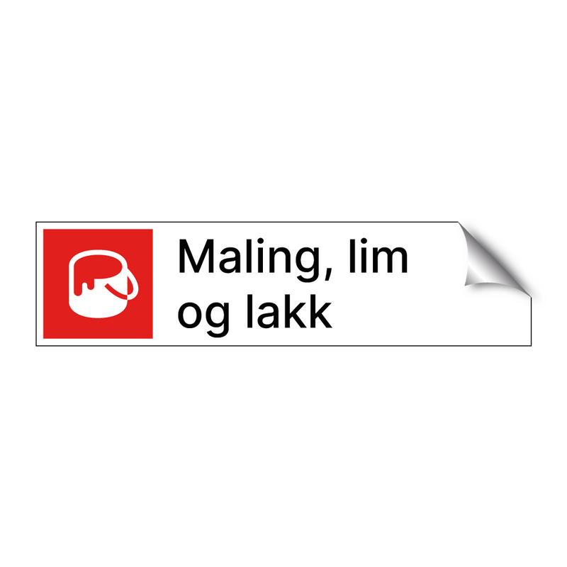 Maling lim og lakk