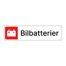 Bilbatterier