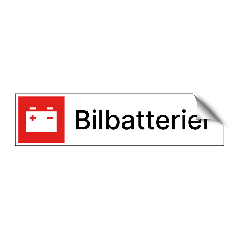 Bilbatterier & Bilbatterier