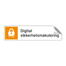 Digital sikkerhetsmakulering