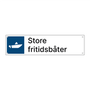 Store fritidsbåter