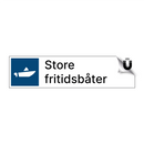 Store fritidsbåter