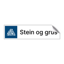 Stein og grus