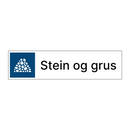 Stein og grus