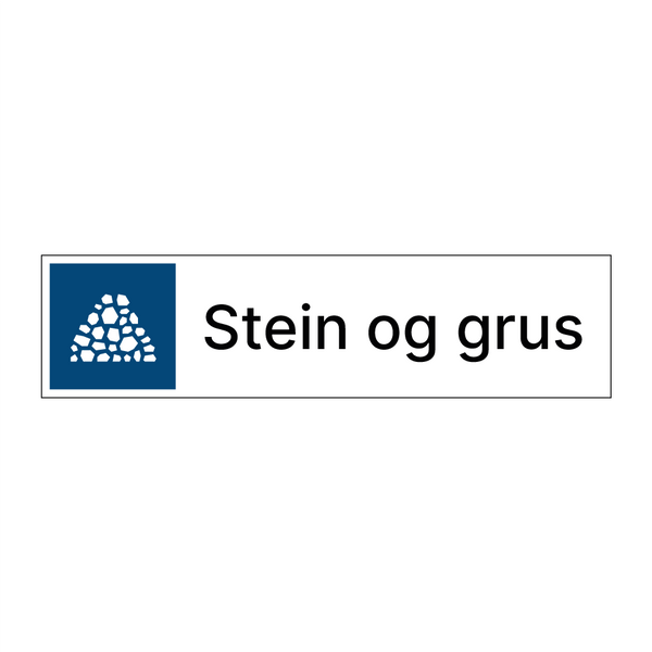 Stein og grus & Stein og grus & Stein og grus & Stein og grus & Stein og grus & Stein og grus