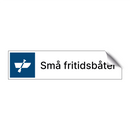 Små fritidsbåter