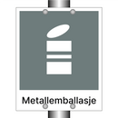 Metallemballasje