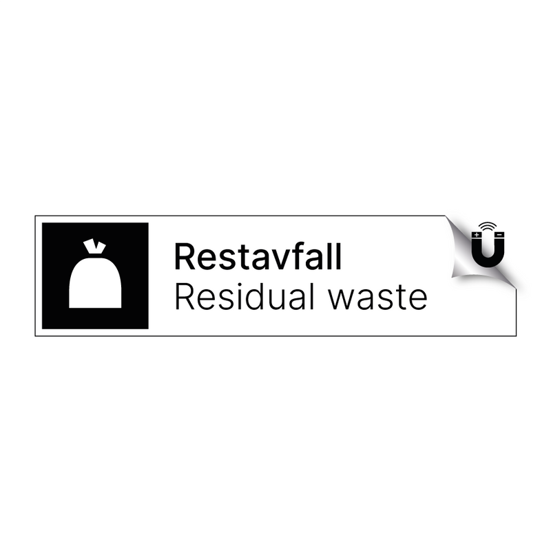 Restavfall - Residual waste & Restavfall - Residual waste