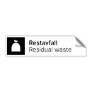 Restavfall - Residual waste