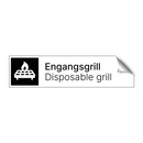 Engangsgrill - Disposable grill
