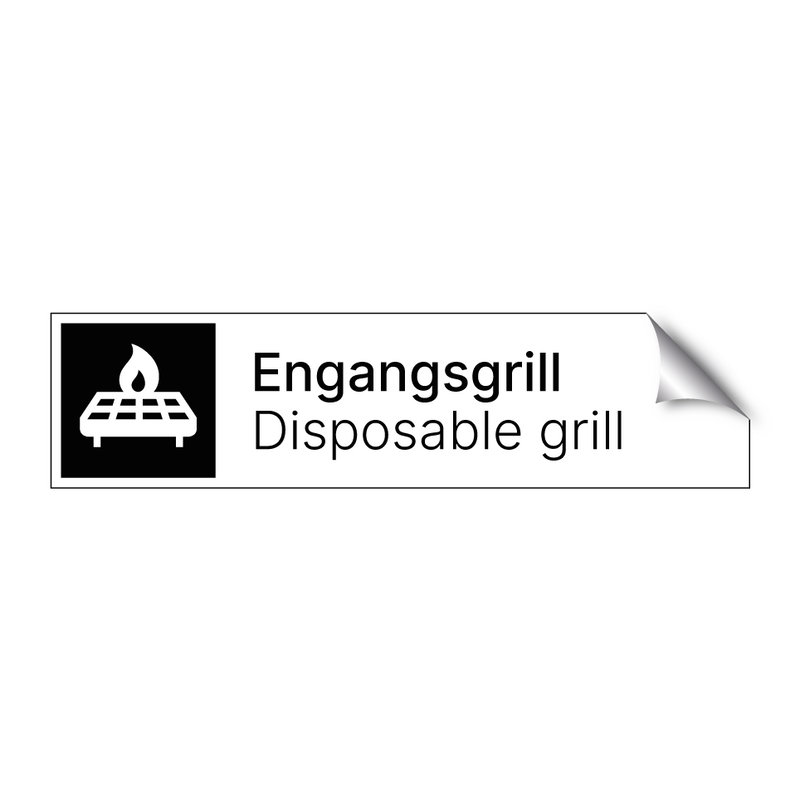 Engangsgrill - Disposable grill